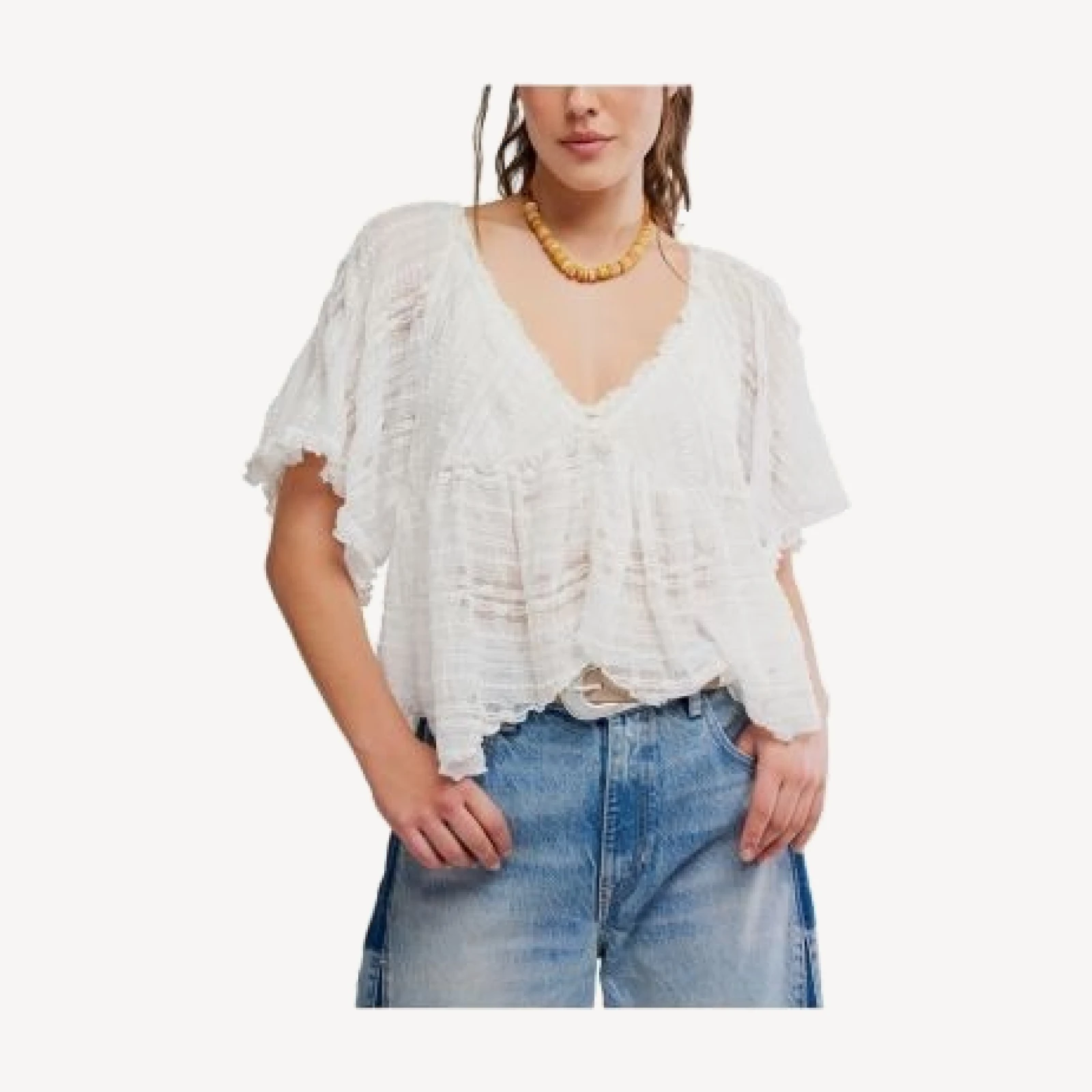 Free People In Your Dreams Lace Top