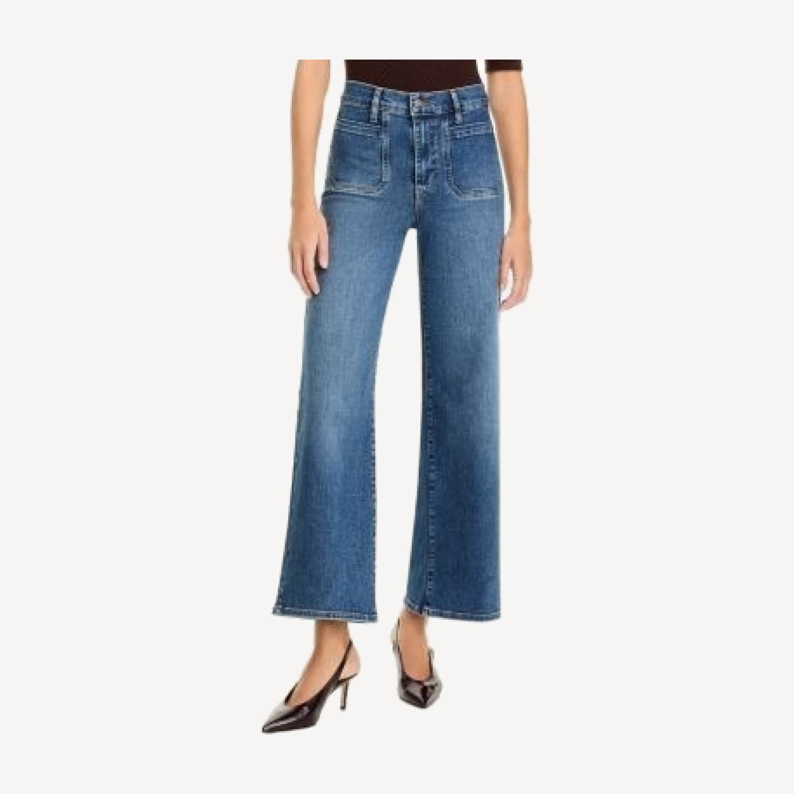 Frame Le Palazzo Modernist High Rise Wide Leg Jeans