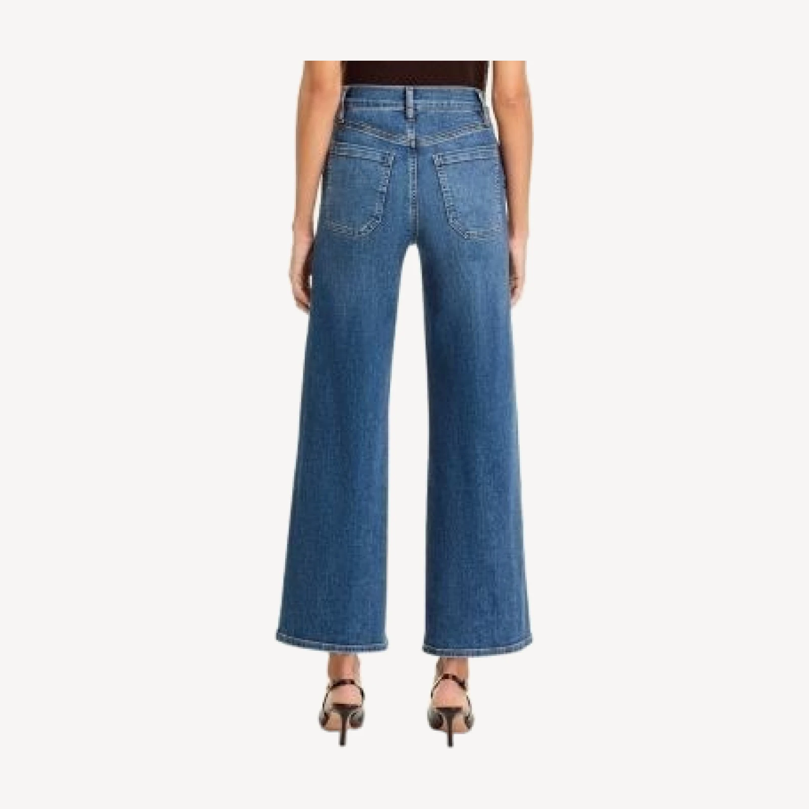 Frame Le Palazzo Modernist High Rise Wide Leg Jeans