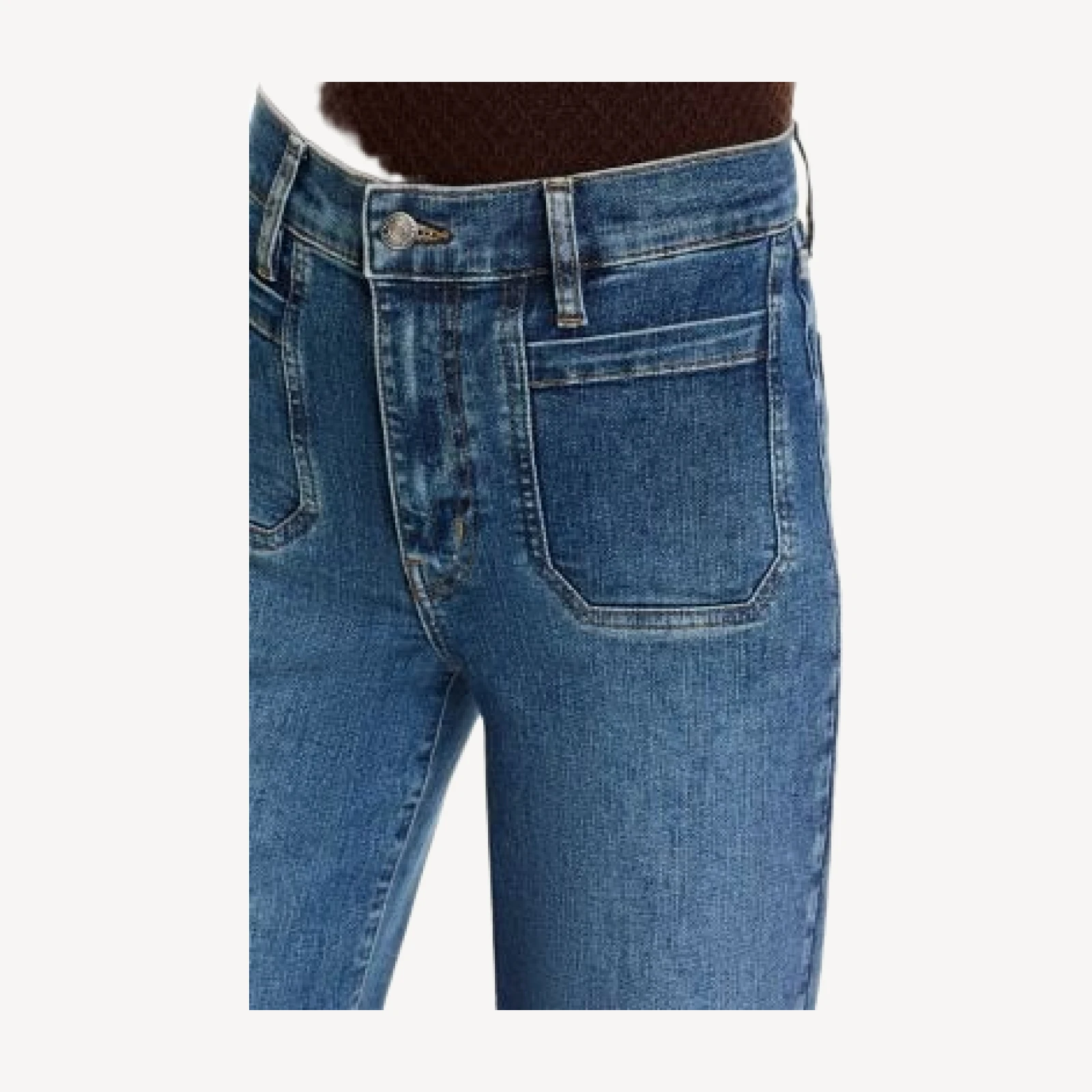 Frame Le Palazzo Modernist High Rise Wide Leg Jeans
