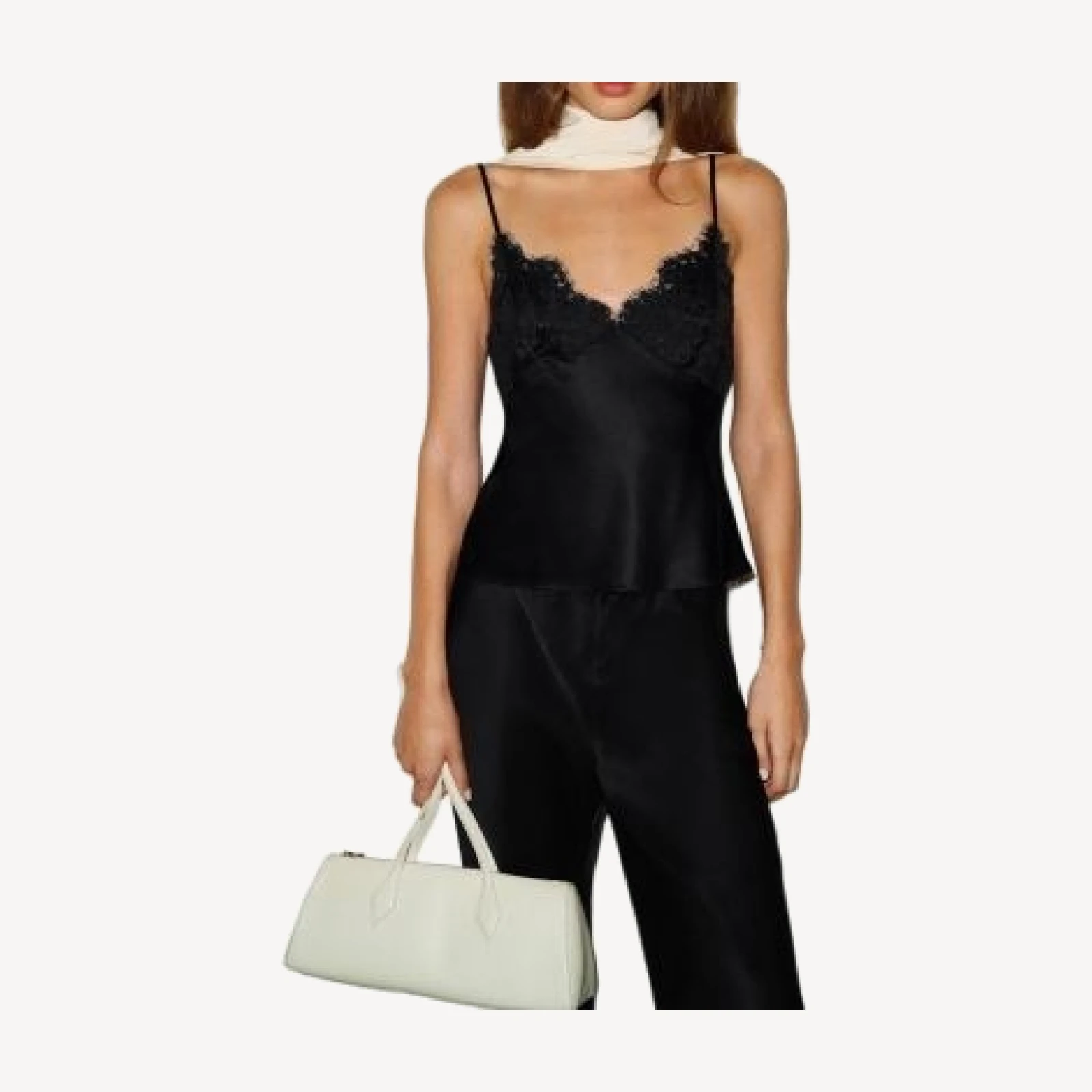 Reformation Blythe Silk Top
