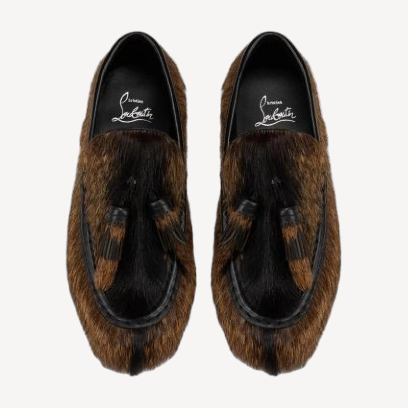 Christian Louboutin Women's Rochelle Fur Loafer