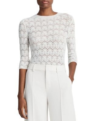 Vince Fine Lace Top