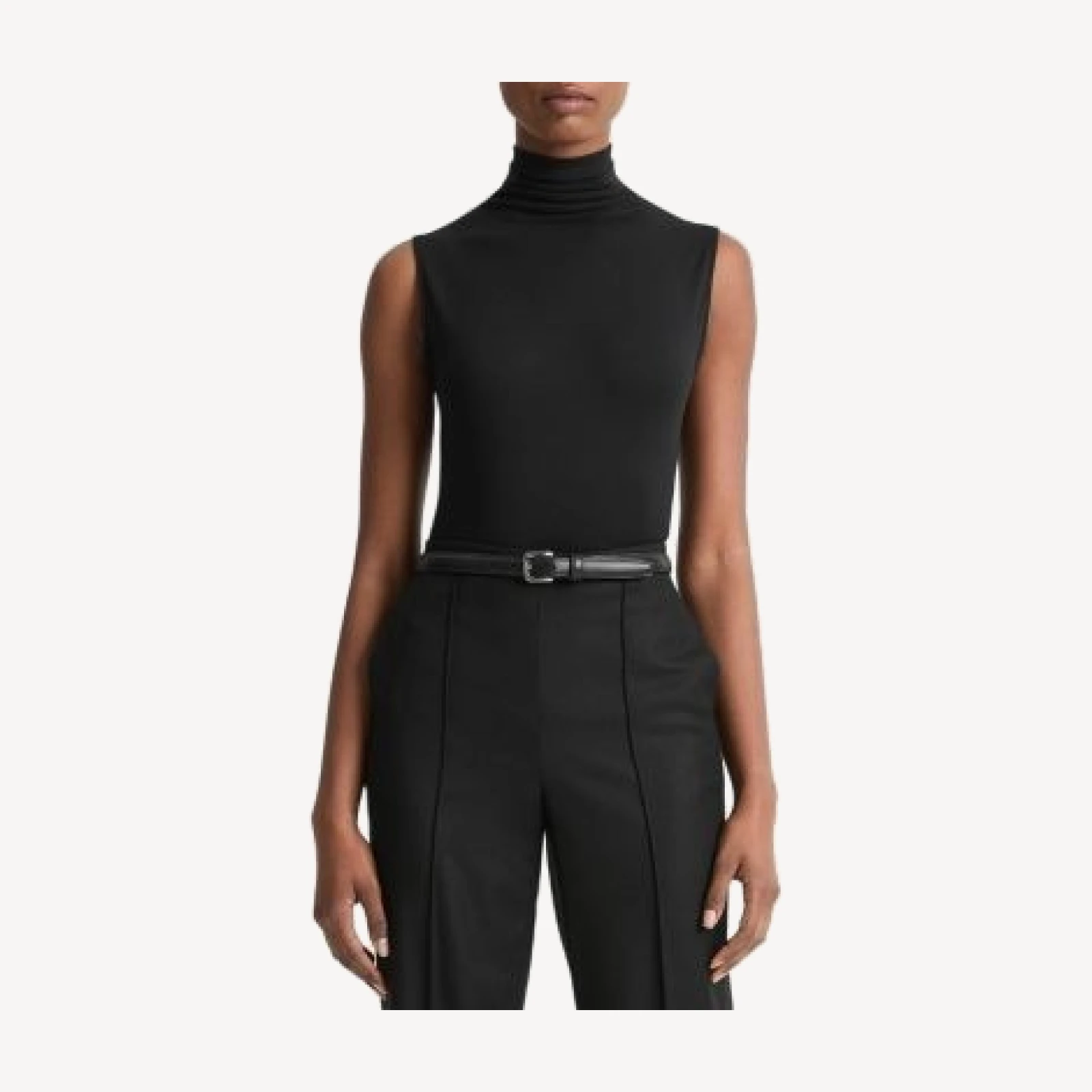Vince Turtleneck Sleeveless Top