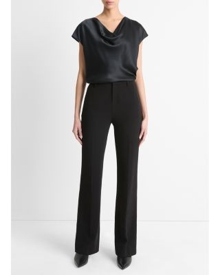 Vince Cowl Neck Silk Blouse