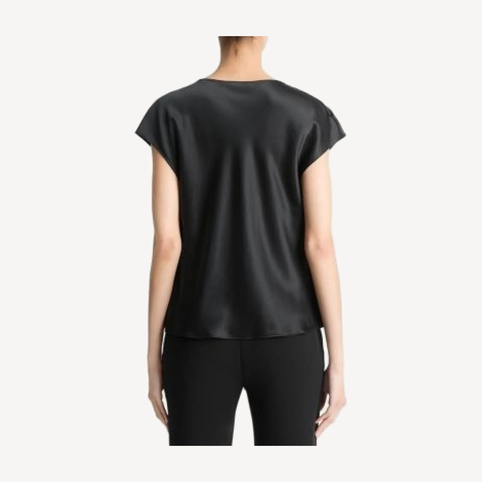 Vince Cowl Neck Silk Blouse