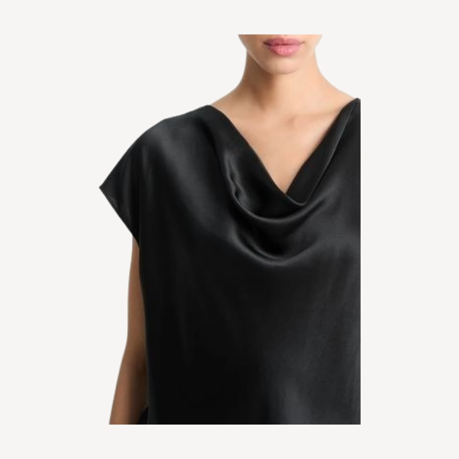 Vince Cowl Neck Silk Blouse