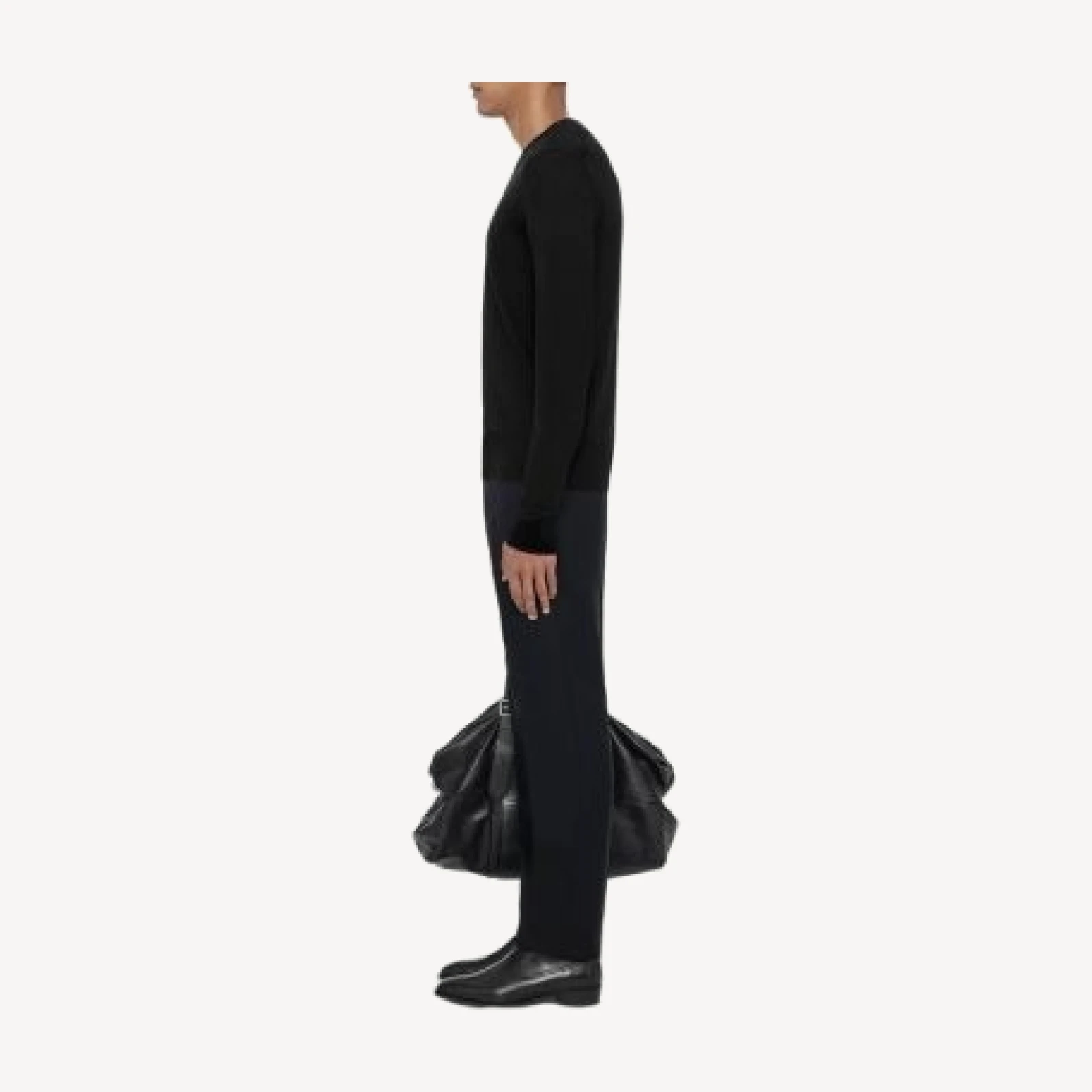 Allsaints Nate Fine Gauge Merino Wool Crewneck Sweater