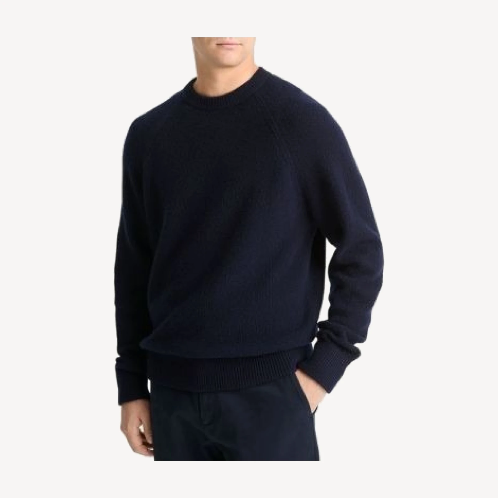 Vince Micro Boucle Wool Cashmere Sweater
