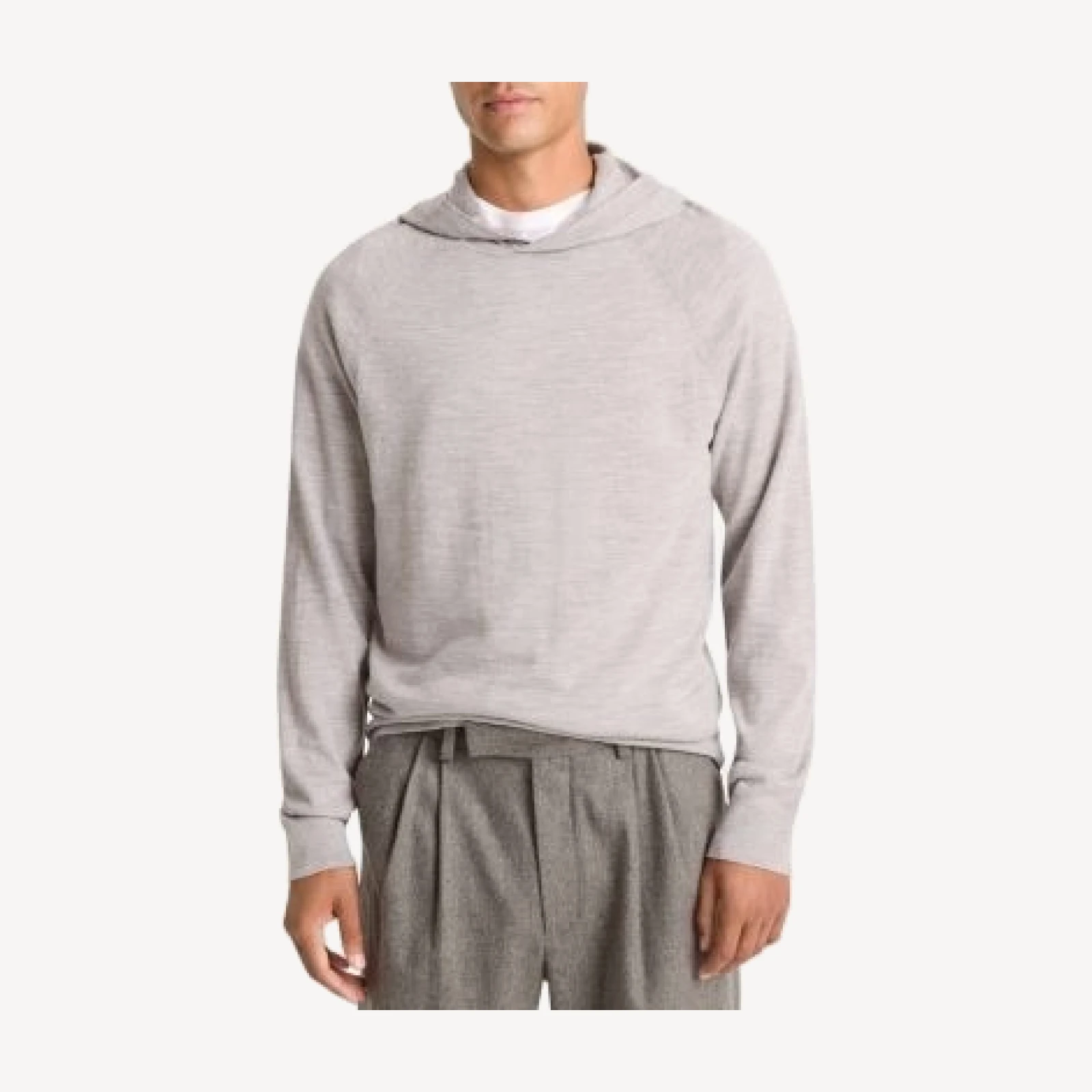 Vince Merino & Cashmere Pullover Hoodie