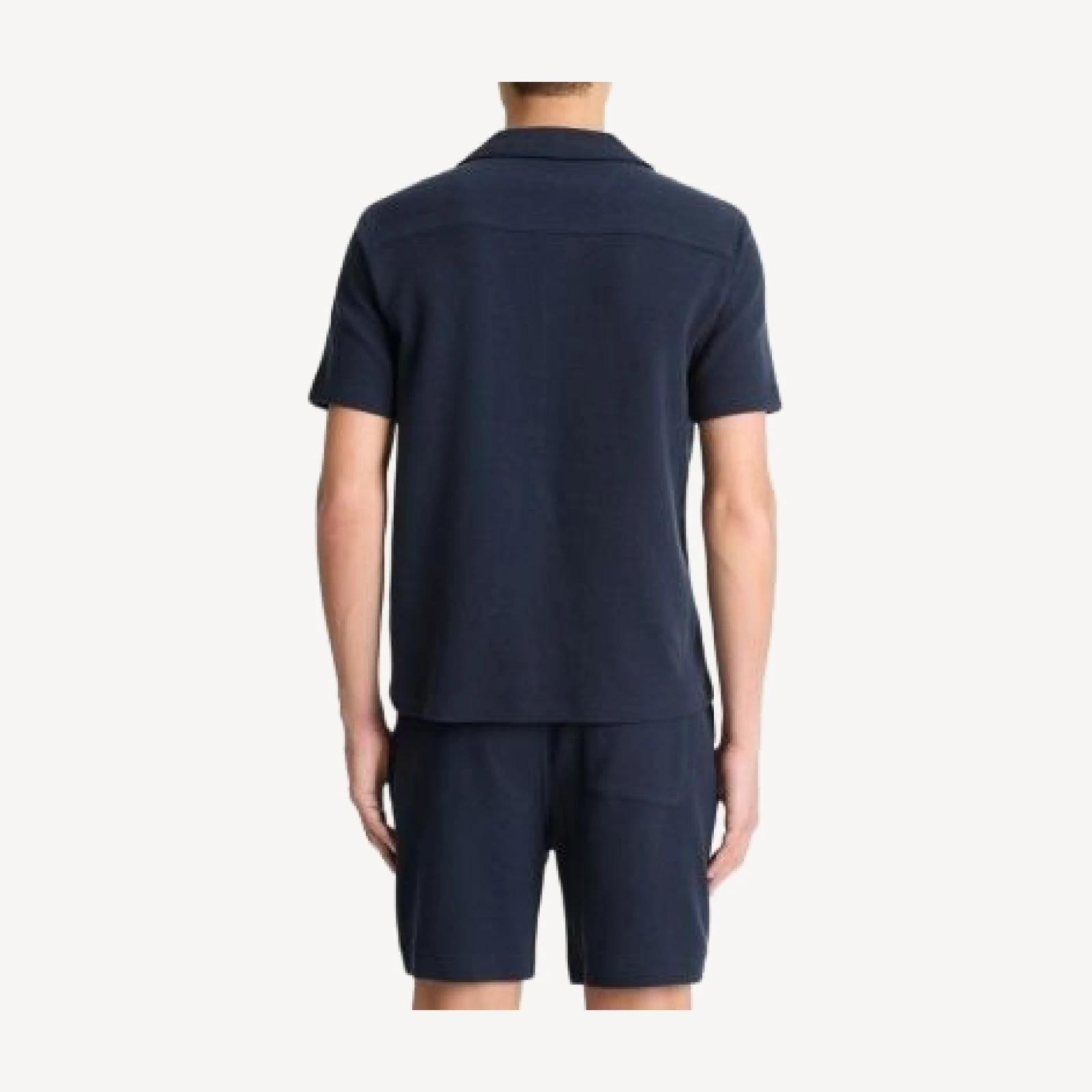 Vince Boucle Button Down Camp Shirt