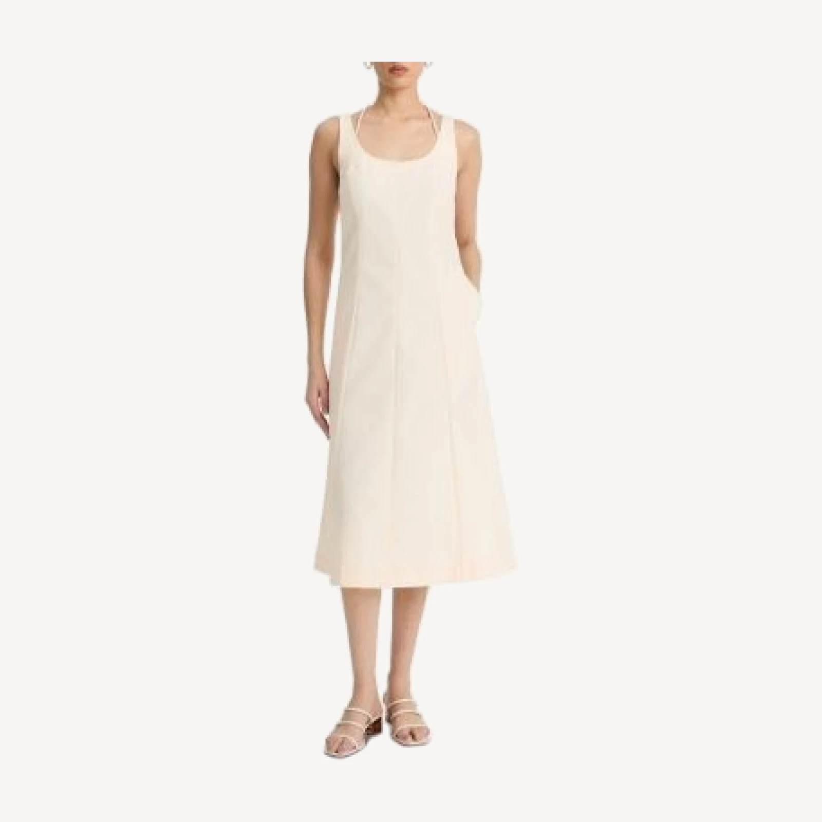 Vince Seamed Tank Dress
