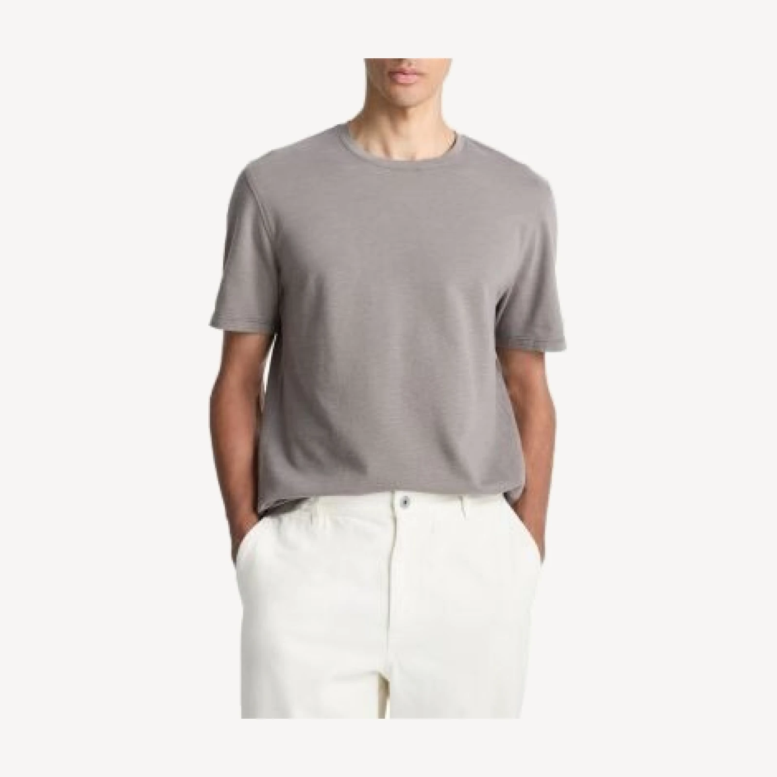 Vince Birdseye Jacquard Short Sleeve Tee