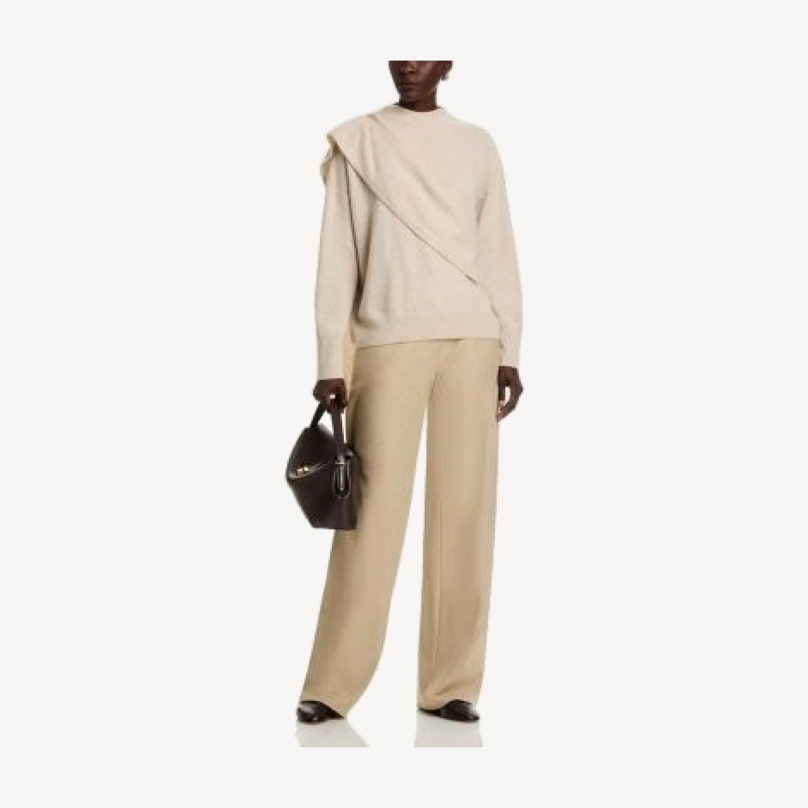 Vince High Rise Wool Blend Pants