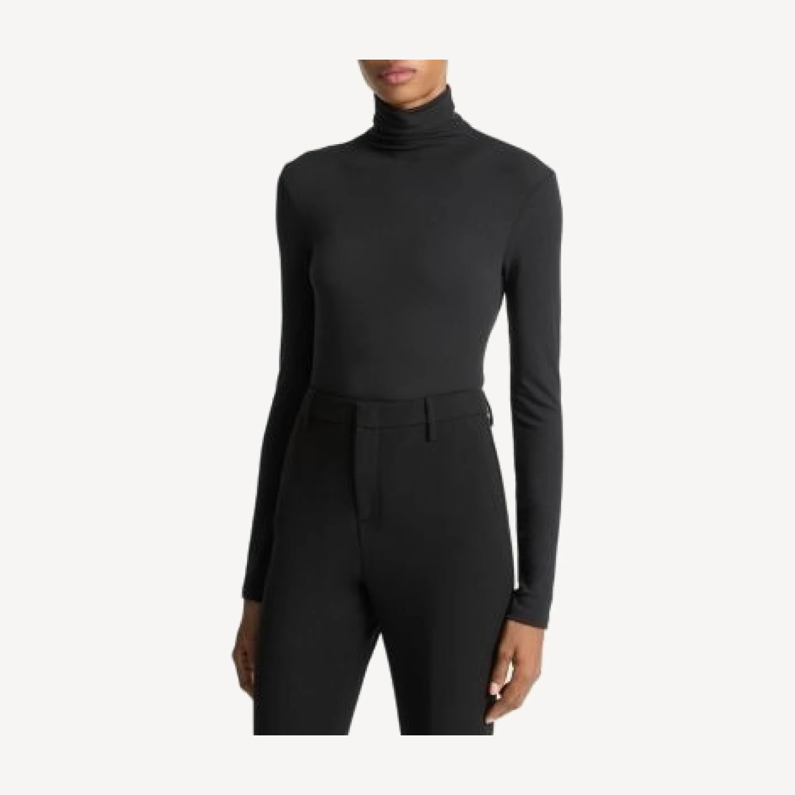 Vince Essential Long Sleeved Turtleneck Top