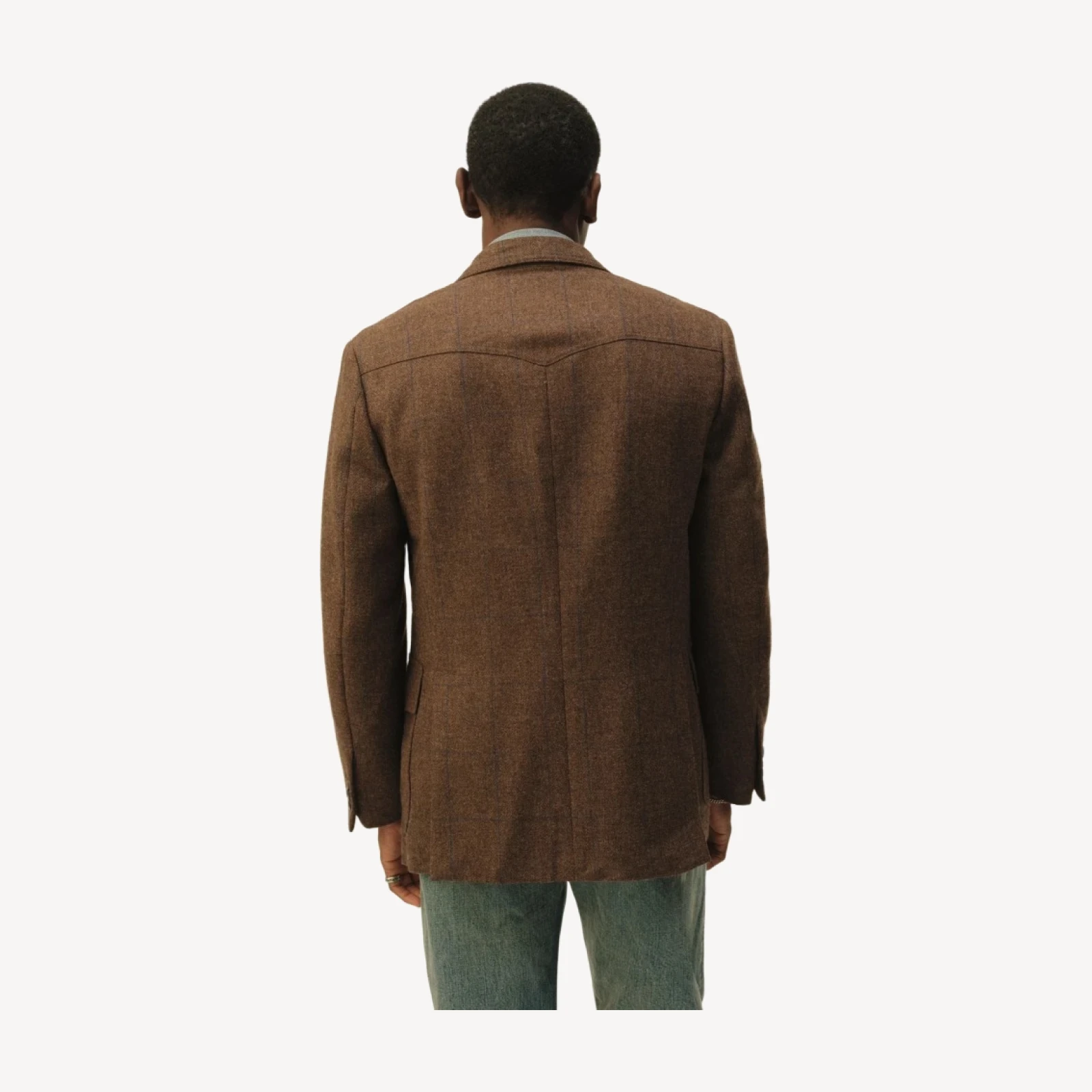 Badlands Windowpane Playboy Western Jacket