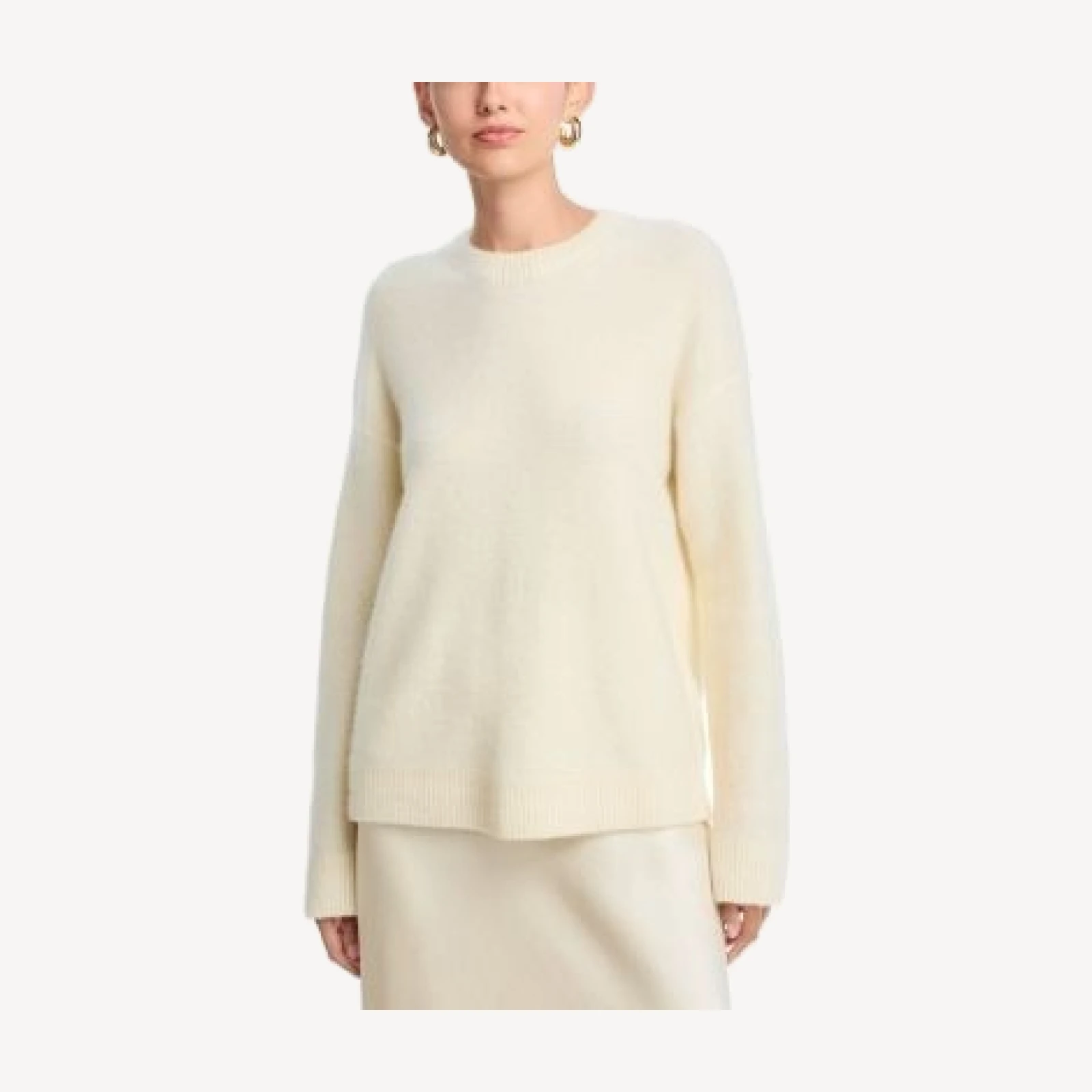 Vince Boiled Cashmere Crewneck Sweater