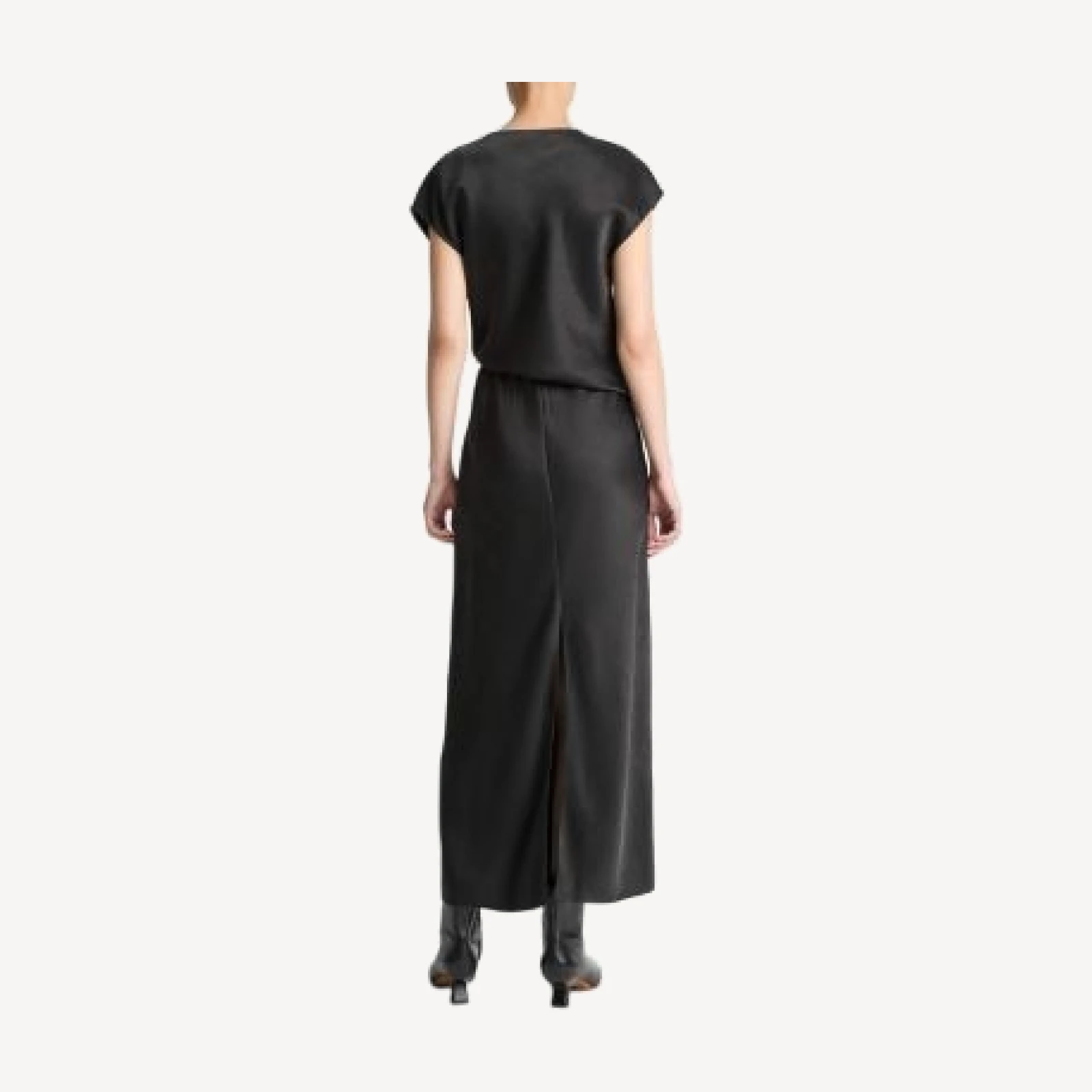 Vince Draped Cap Sleeve Maxi Dress