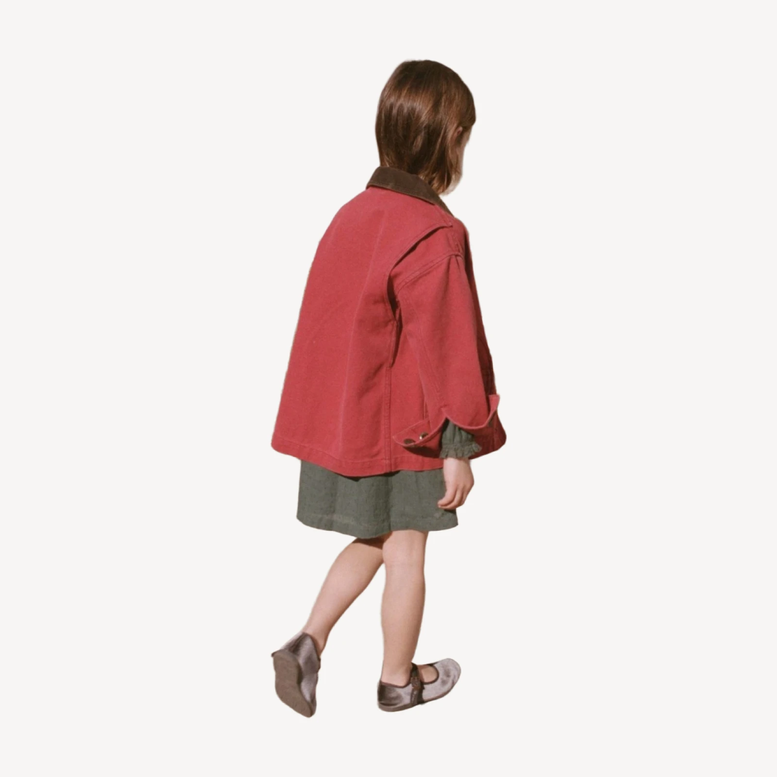 LITTLE PASCUAL JACKET -- WASHED CRIMSON