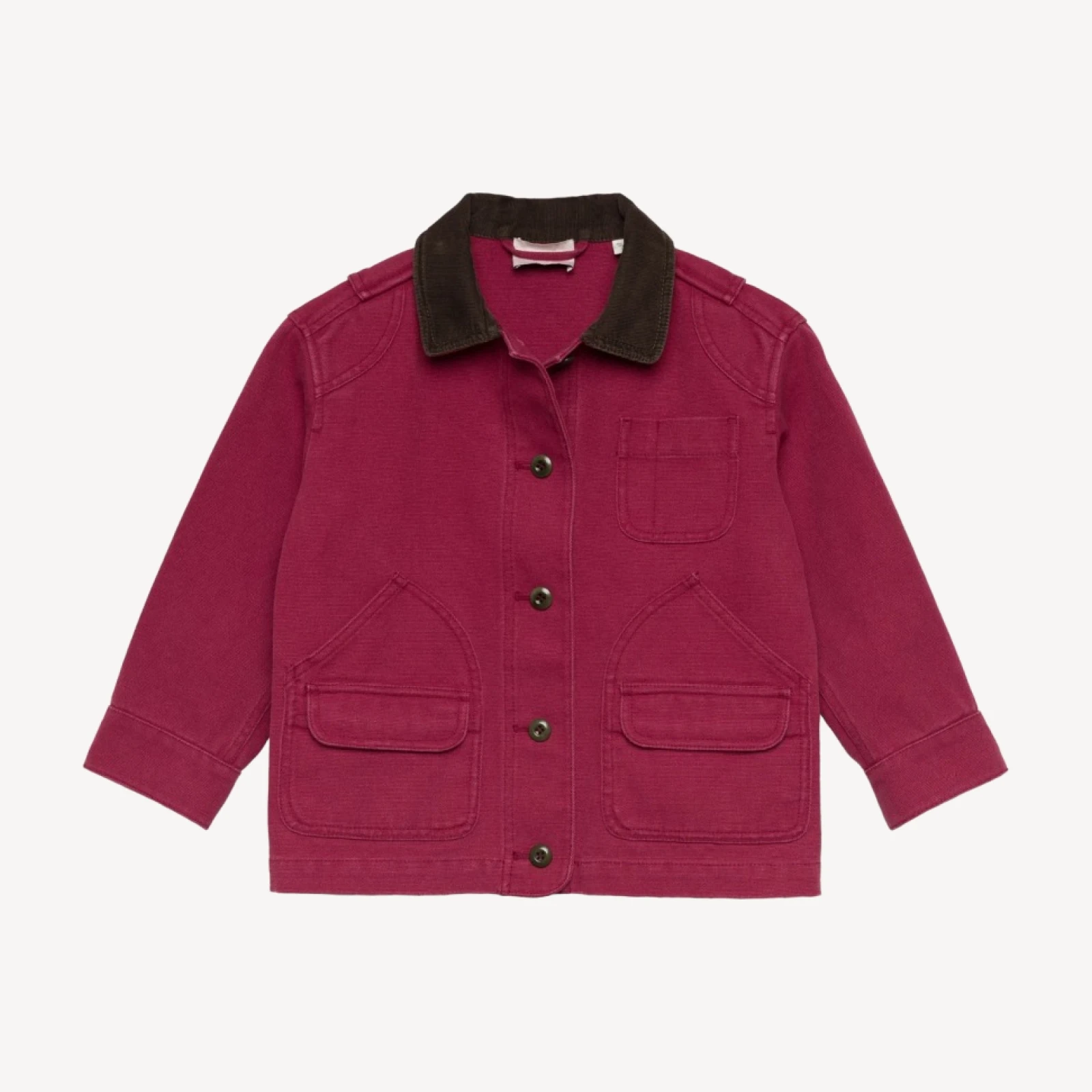 LITTLE PASCUAL JACKET -- WASHED CRIMSON