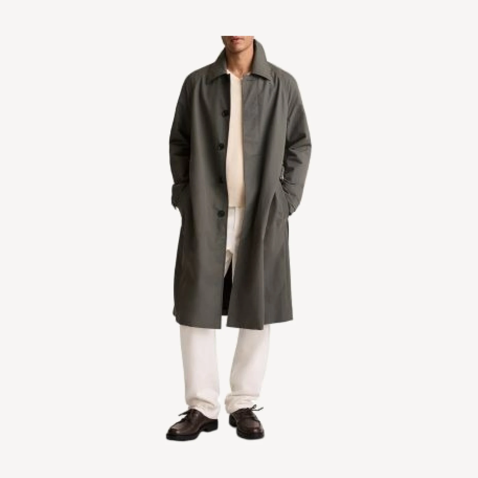 Vince Single Breasted Trench Coat