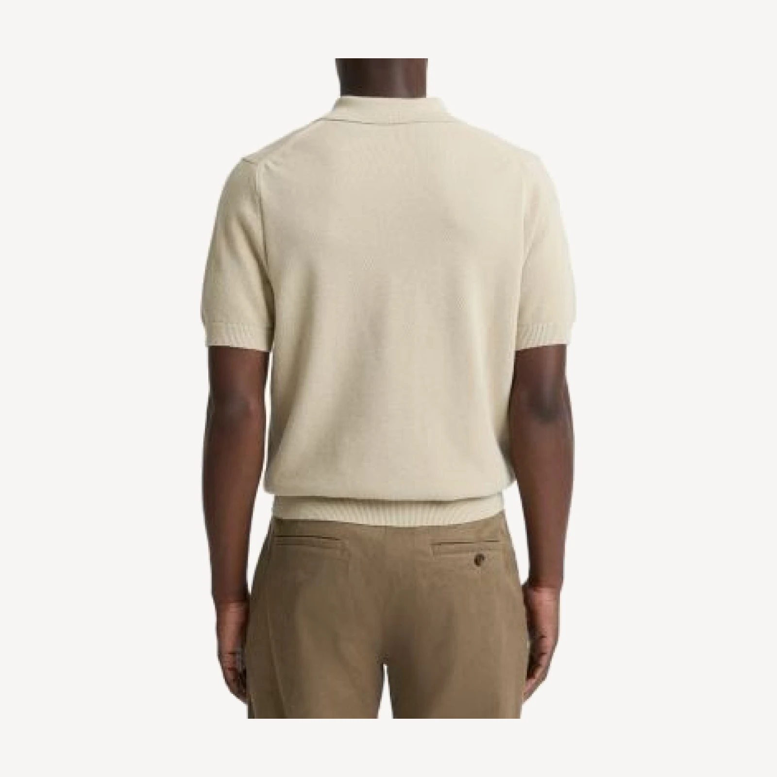 Vince Pique Zip Polo