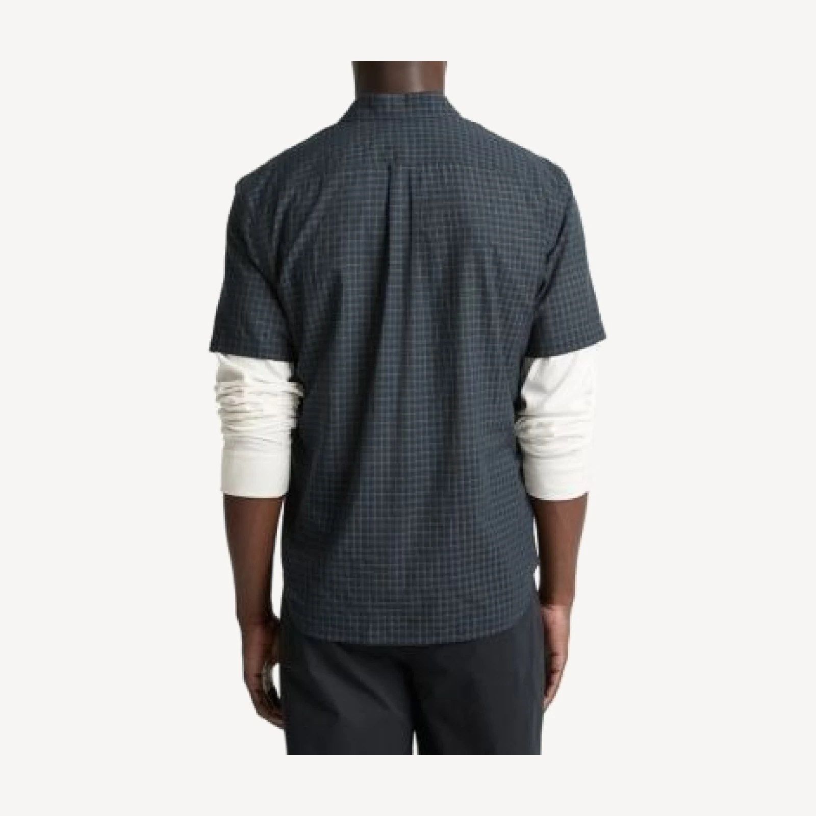 Vince Cortland Plaid Short Sleeve Shirt