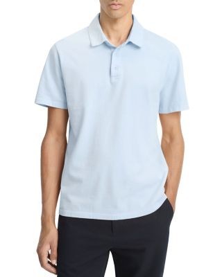 Vince Cotton Knit Polo Shirt