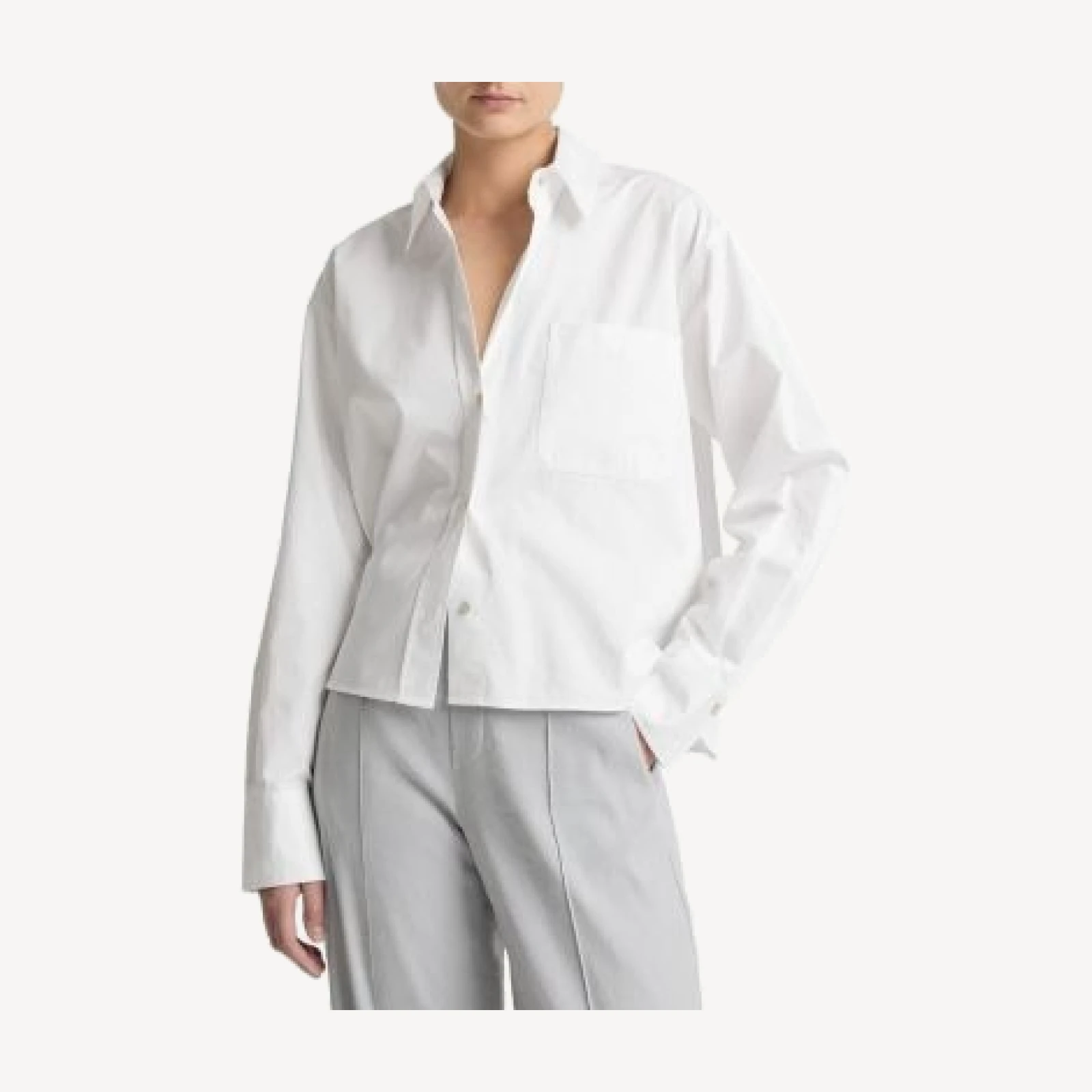 Vince Cropped Shirt