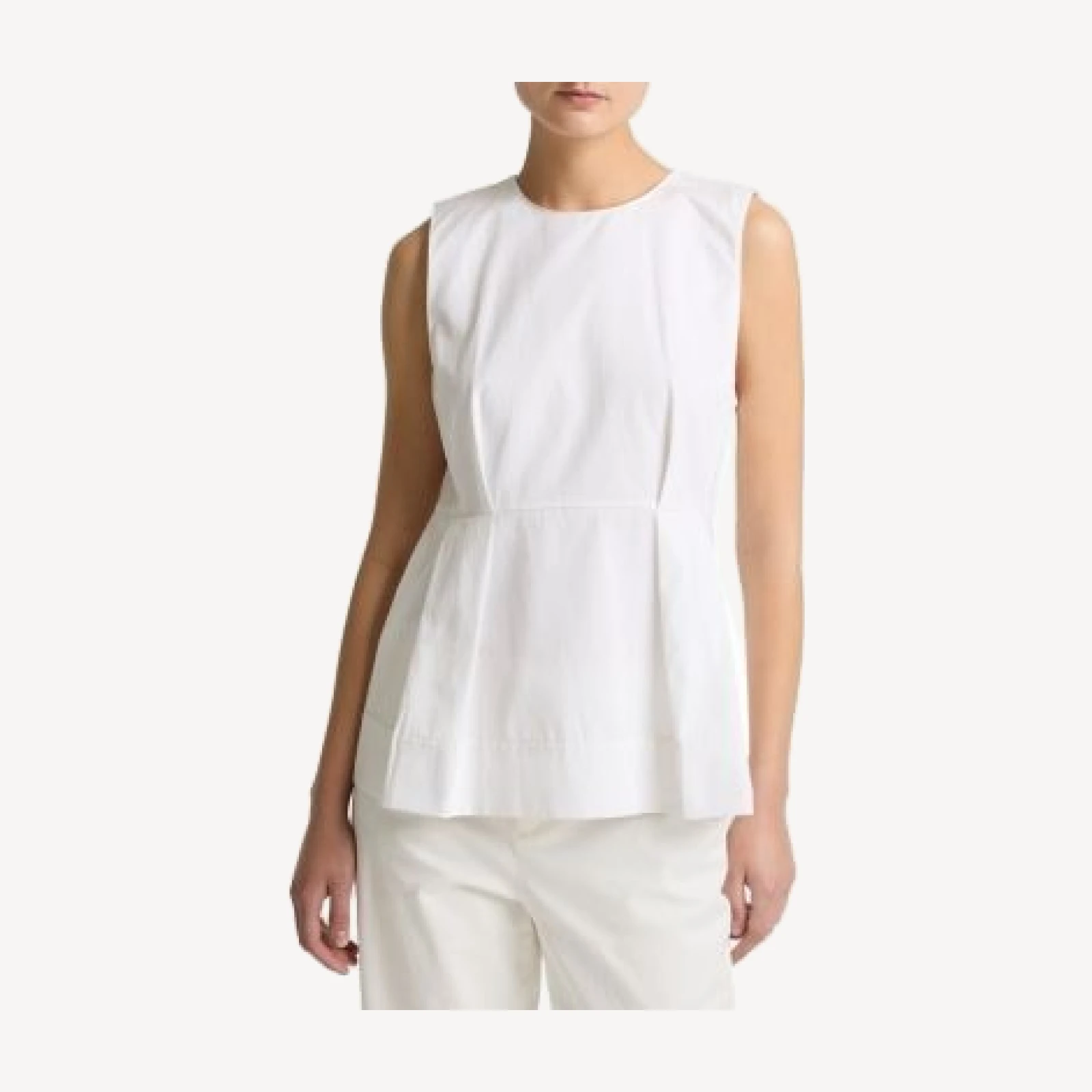 Vince Paneled Crewneck Top