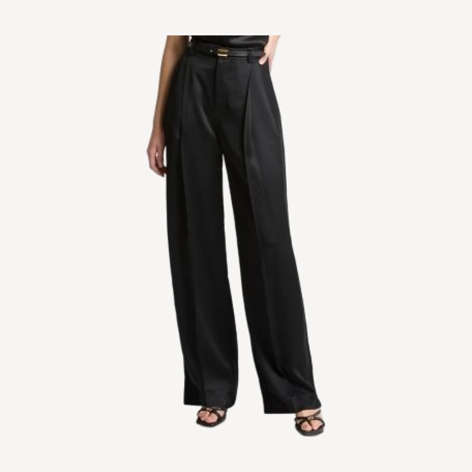 Vince High Waist Satin Pants