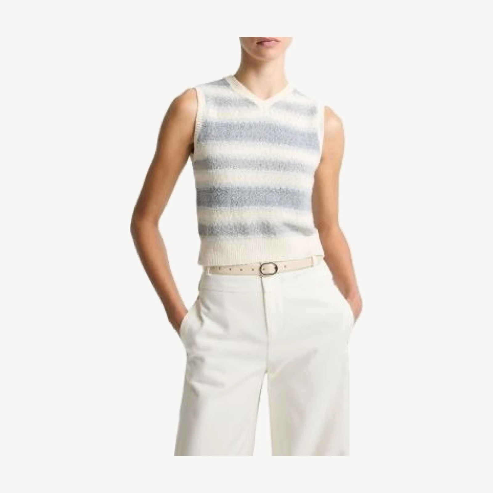 Vince Summer Fair Isle Vest