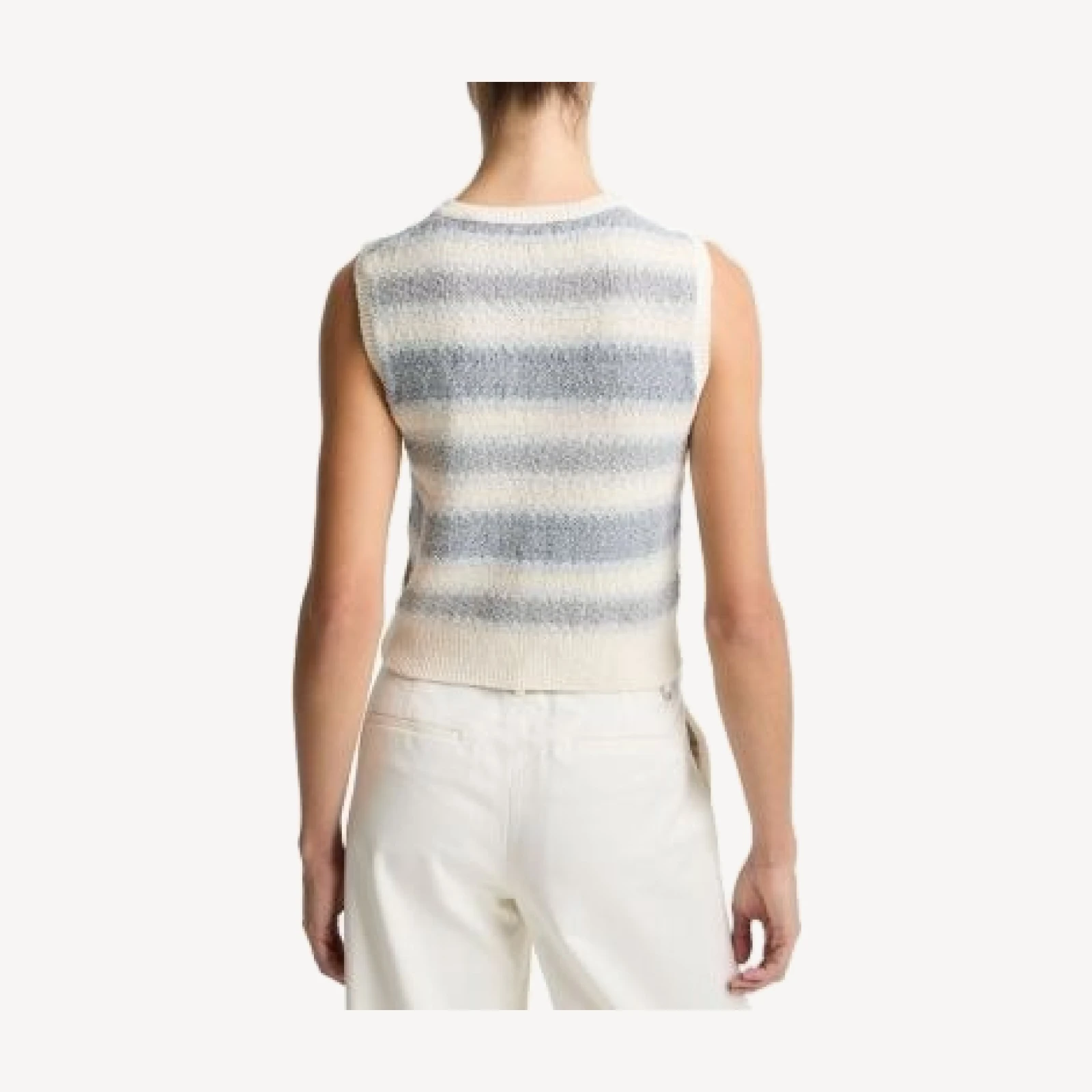 Vince Summer Fair Isle Vest