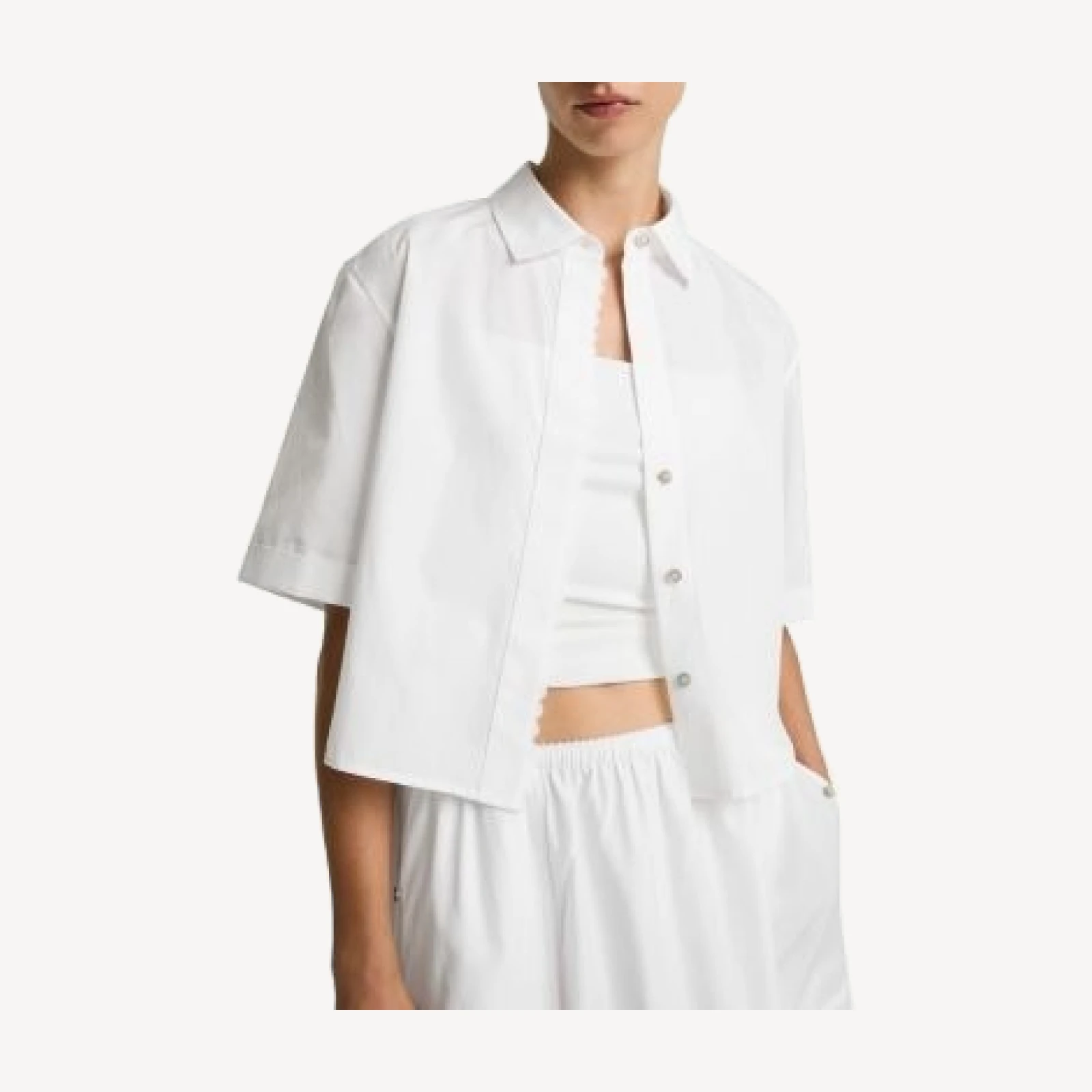 Vince Scallop Detail Top
