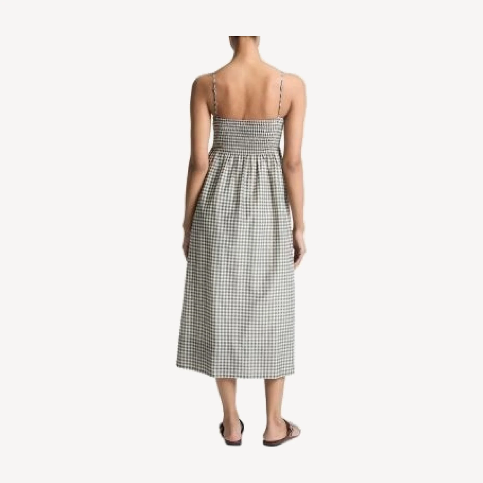 Vince Smocked Midi Dress