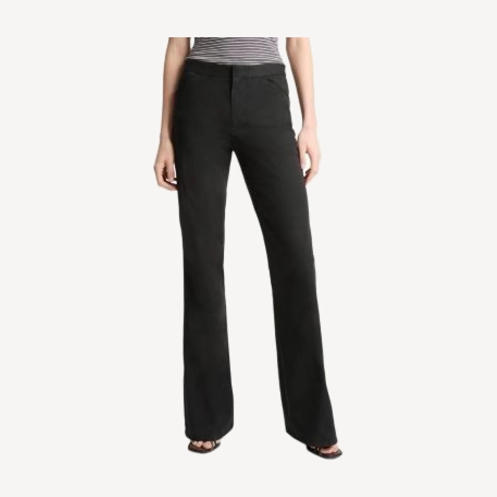 Vince Stretch Cotton Flare Pants