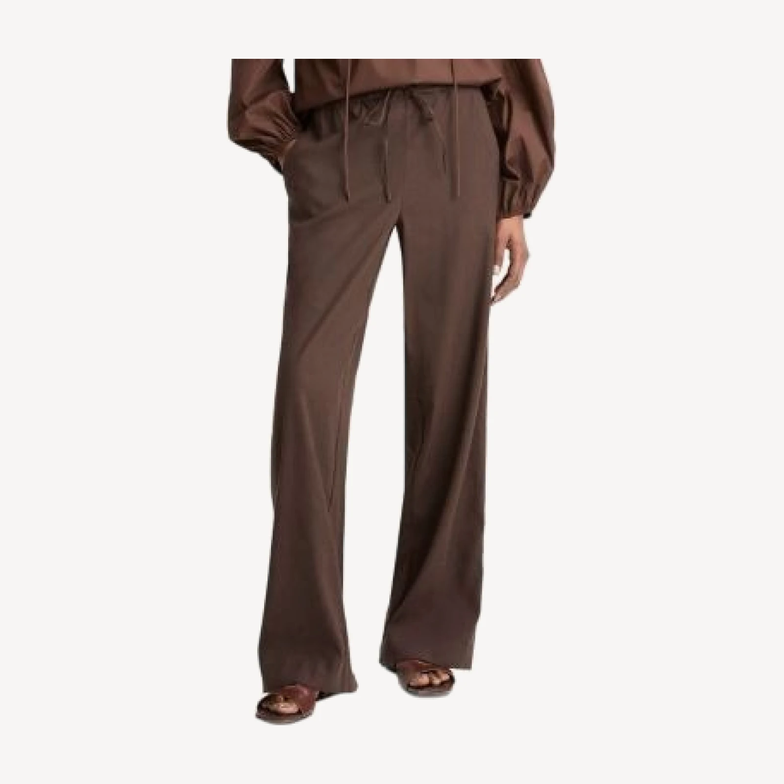 Vince Drawstring Mid Rise Pants
