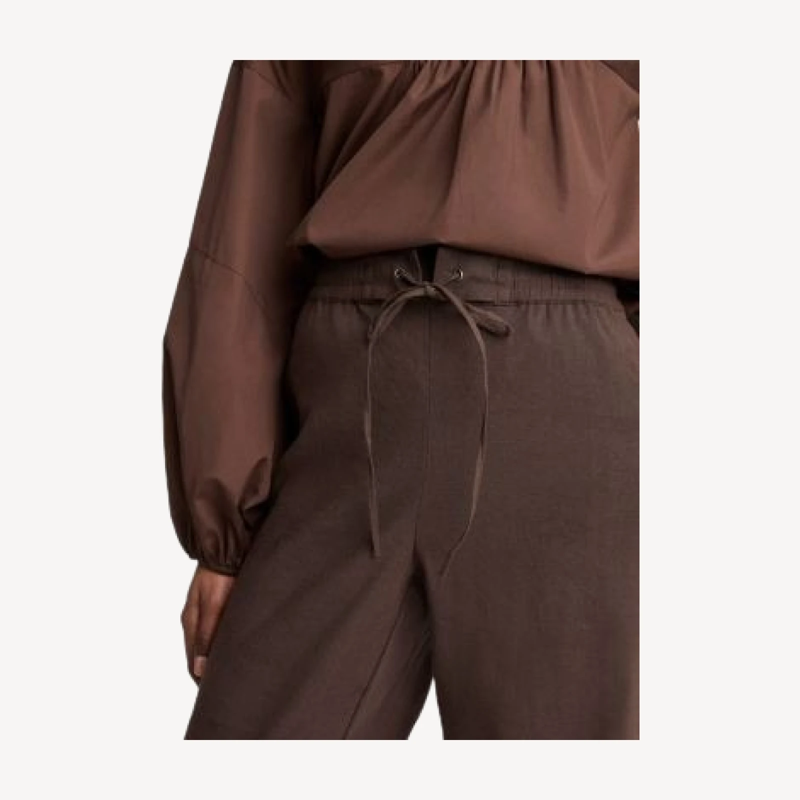Vince Drawstring Mid Rise Pants