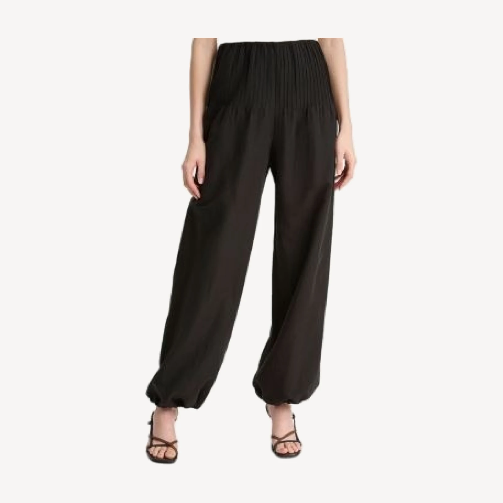 Vince High Waist Pintuck Pants