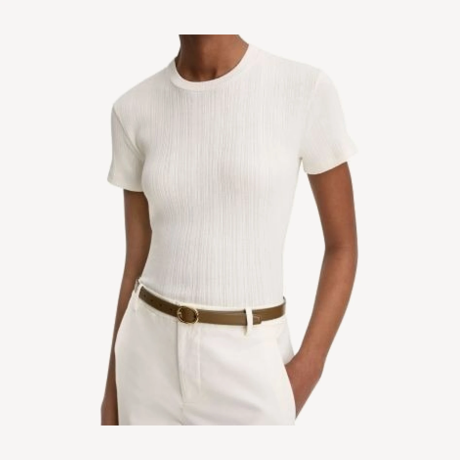 Vince Ribbed Top