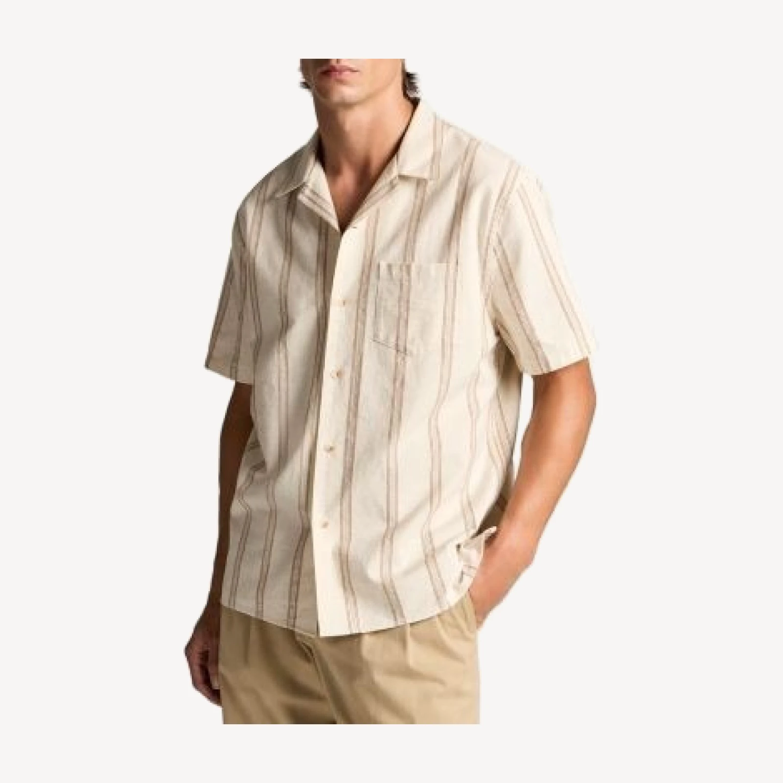 Vince Cabana Cove Stripe Pocket Shirt