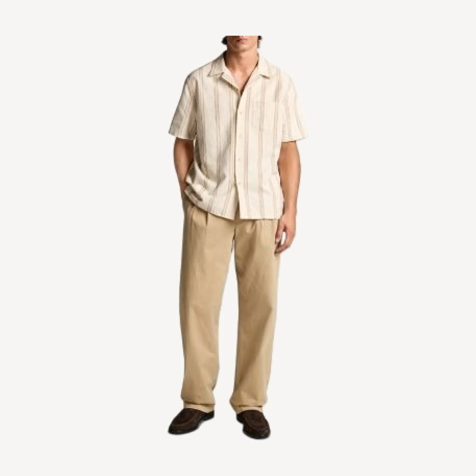 Vince Cabana Cove Stripe Pocket Shirt