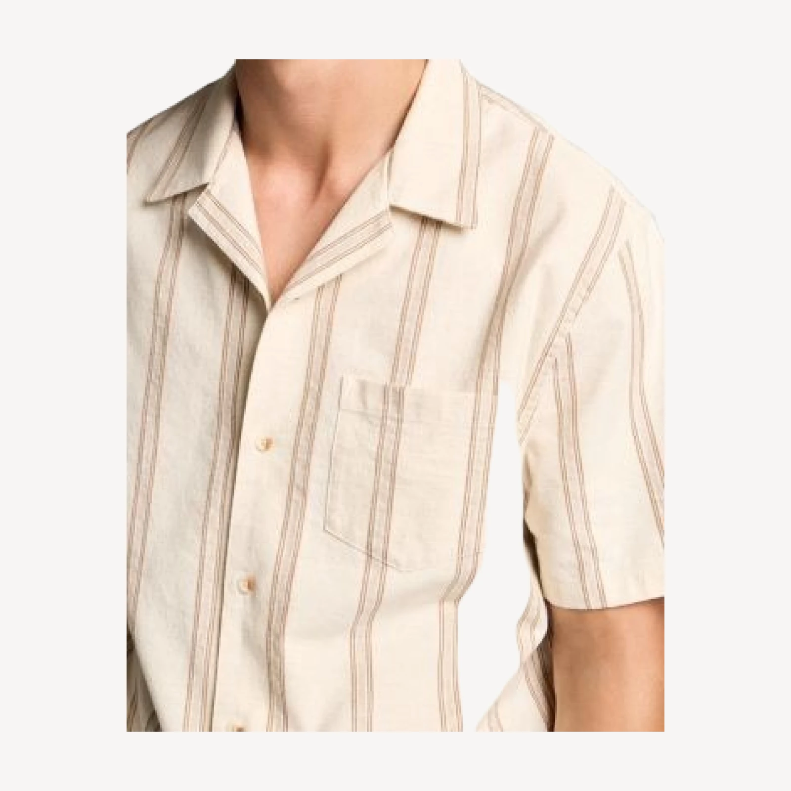 Vince Cabana Cove Stripe Pocket Shirt