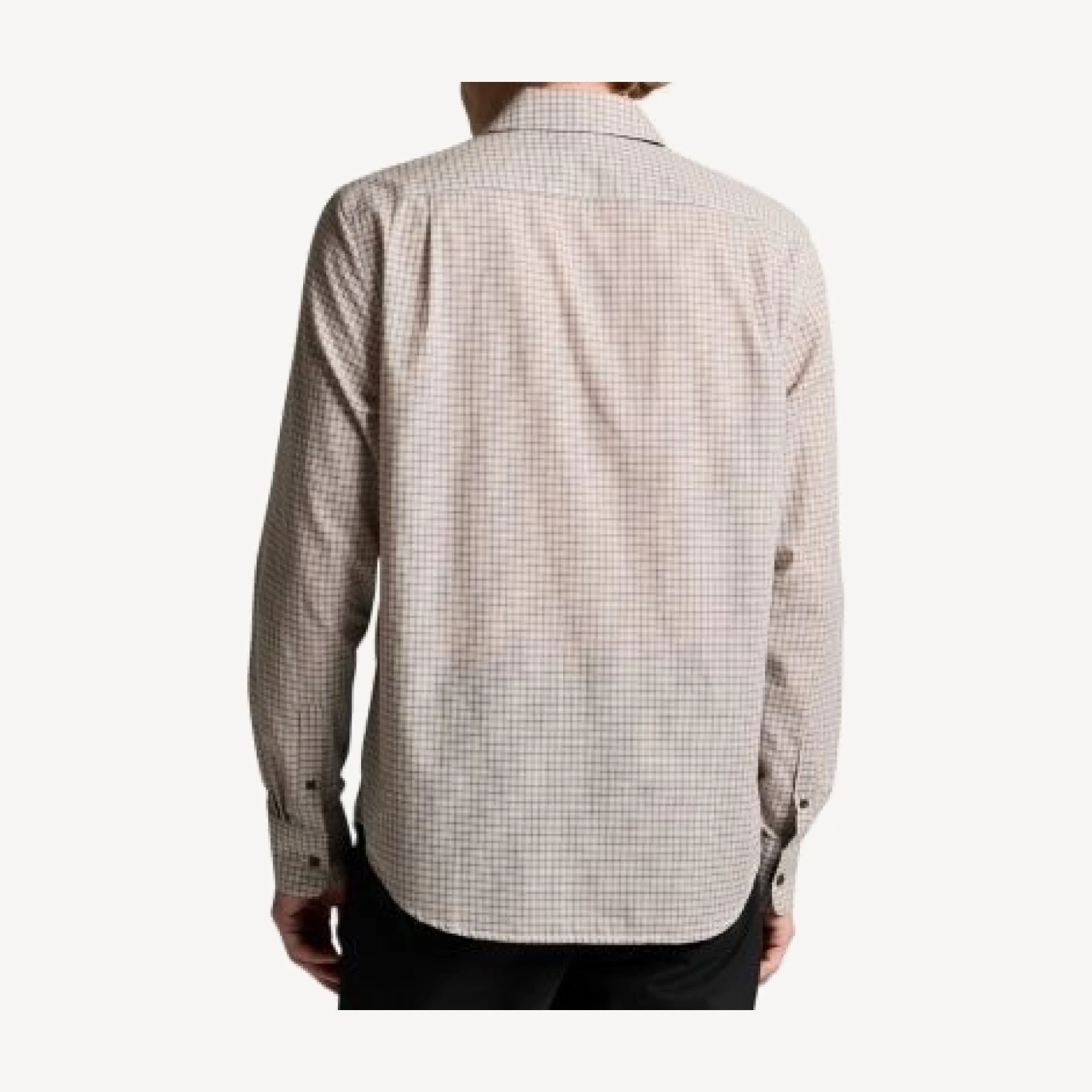 Vince Condor Plaid Long Sleeve Button Down Shirt