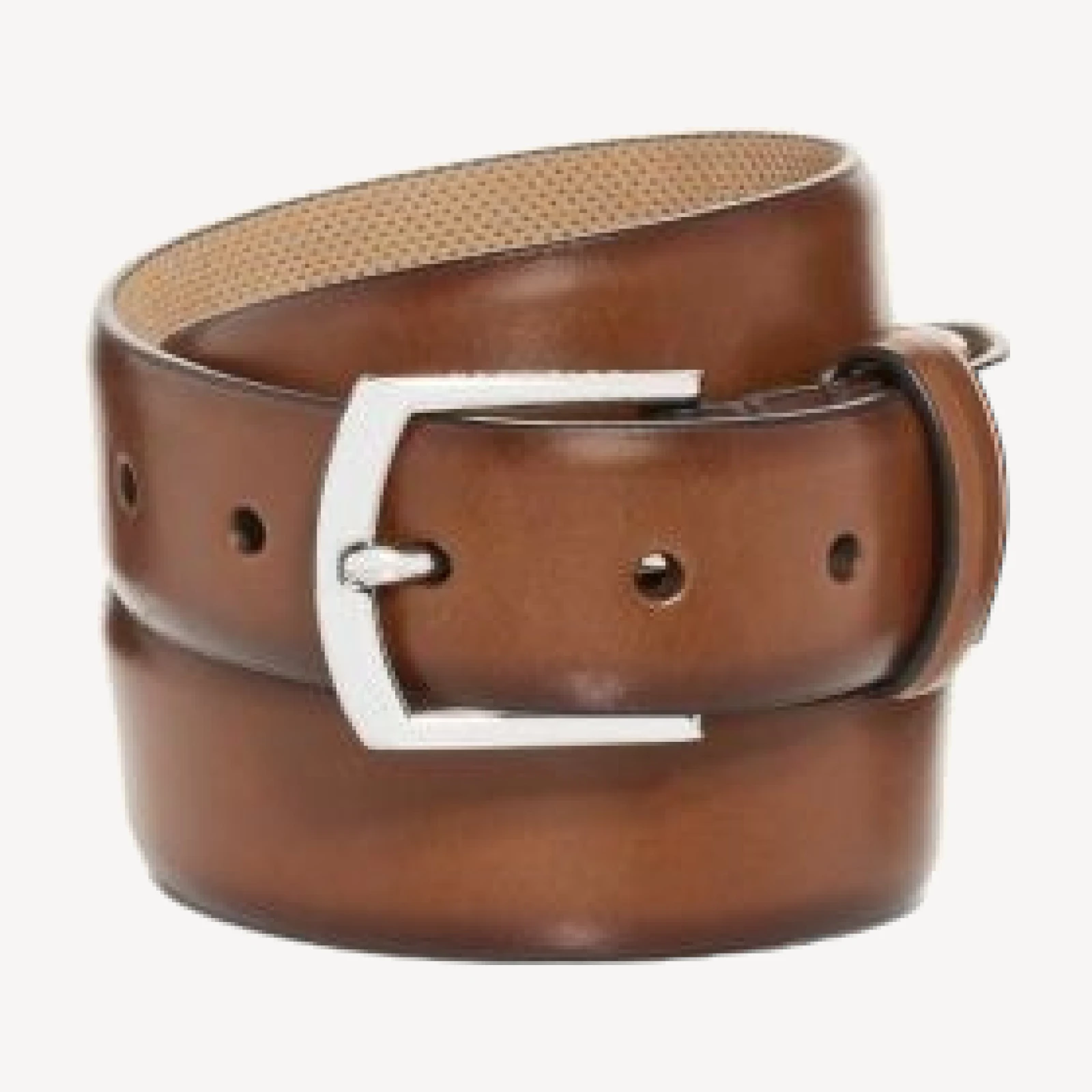 Cole Haan Men's Lewis Burnished Leather Belt