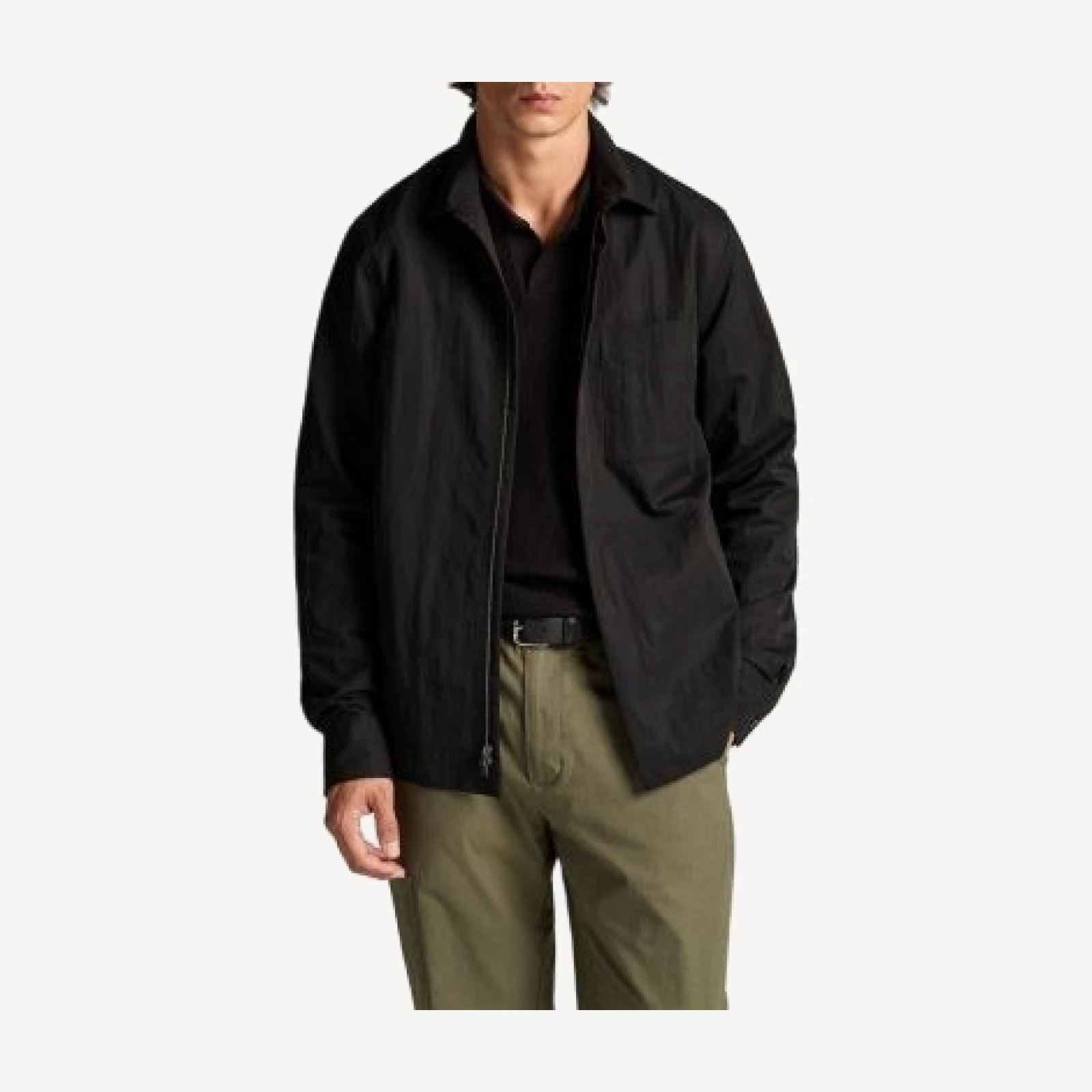 Vince Long Sleeve Zip Jacket