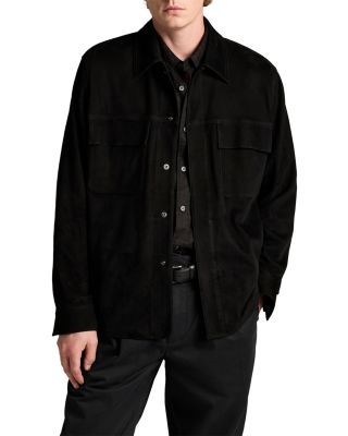 Vince Suede Shirt Jacket