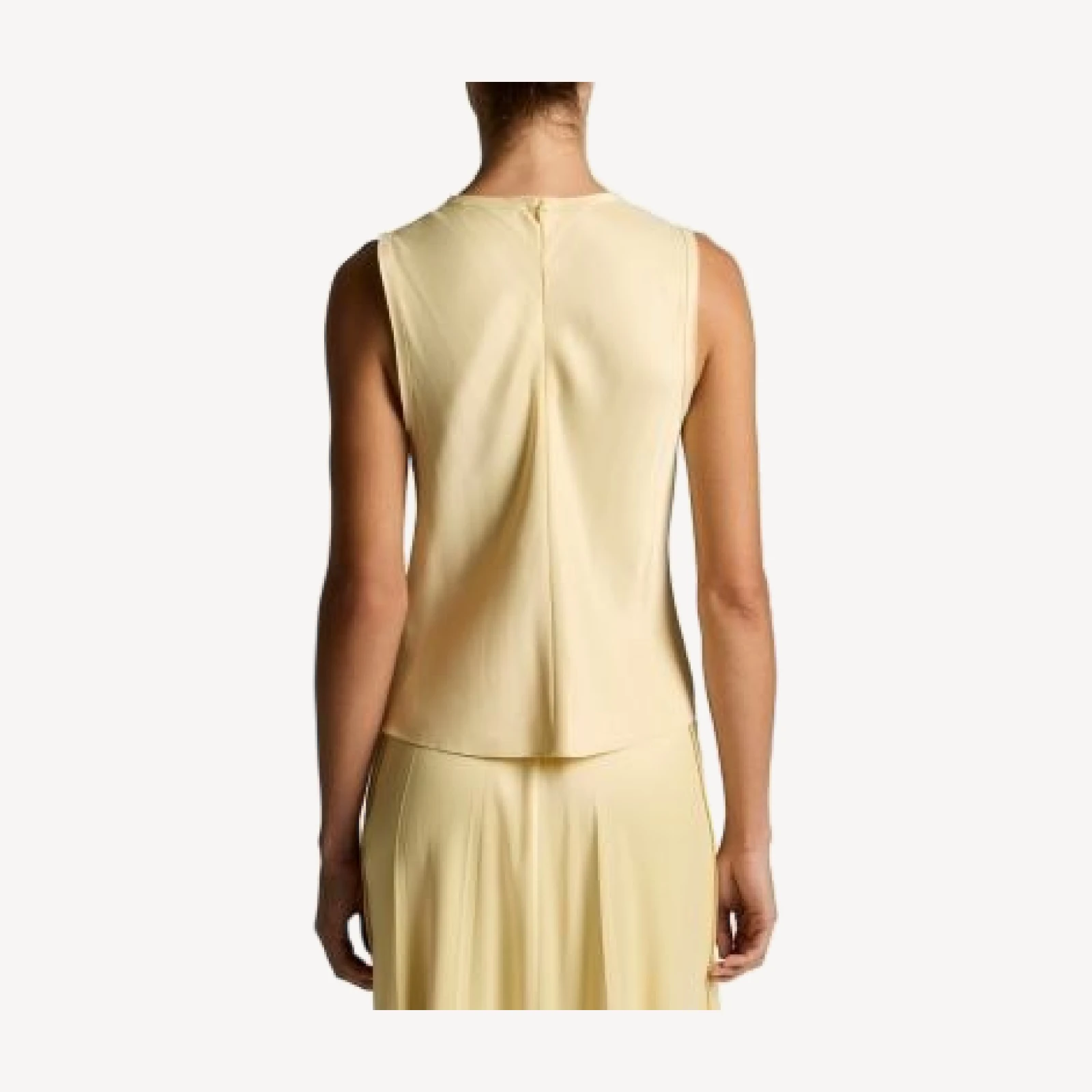 Vince Round Neck Sleeveless Top