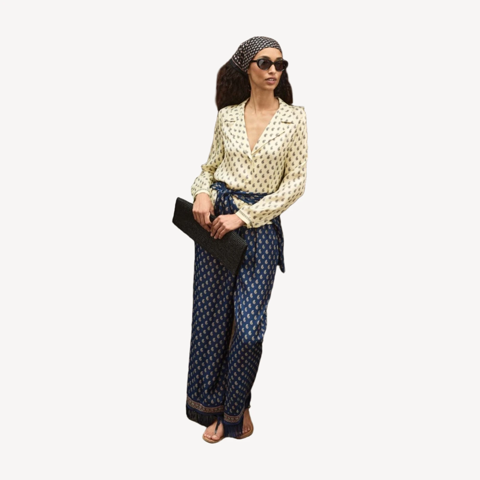 ELENE TOP -- SUNLIGHT TAORMINA PAISLEY