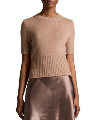 Vince Wool Cashmere Ribbed Sweater